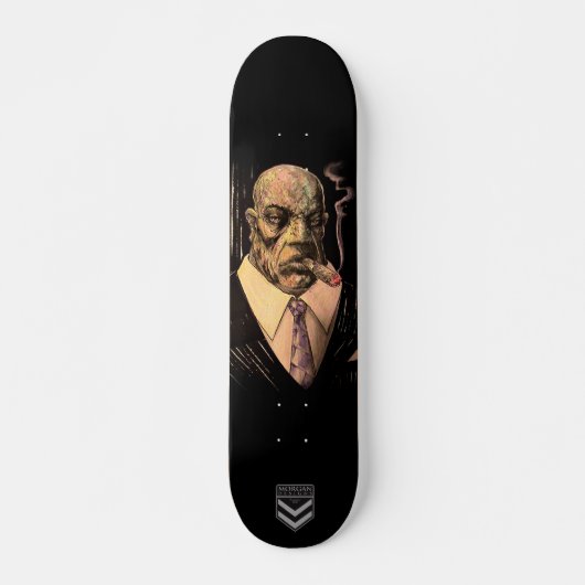 Het Boss Schaats dek van Morgan Persoonlijk Skateboard (Voorkant)