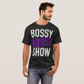 Het Bossy Rossy Show Funny Drag Queen Race 3D T-shirt (Voorkant volledig)