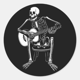 Het Bot van Busker Ronde Sticker