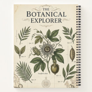 Het botanisch explorer notitieboek