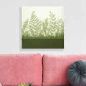 Het botanische Canvas van de Illustratie van het Afdruk (Insitu (Woonkamer))