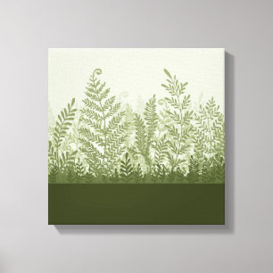 Het botanische Canvas van de Illustratie van het Afdruk