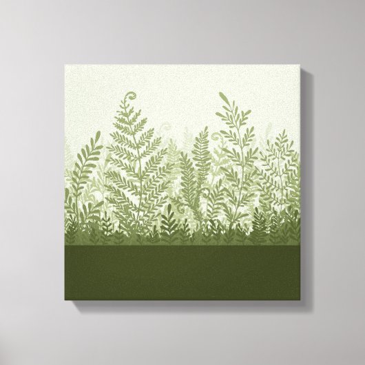 Het botanische Canvas van de Illustratie van het Afdruk (Voorkant)