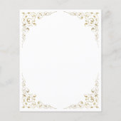 Het Botanische Lijst van het Manuscript van de beg (Achterkant)