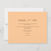 Het botanische Sinaasappel snijpapier van het huwe (Achterkant)