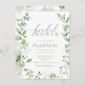 Het botanische Vrijgezellenfeest Modern Greenery Kaart (Voorkant / Achterkant)