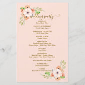 Het Botanische Weddenschap Programma van de Kute F (Achterkant)