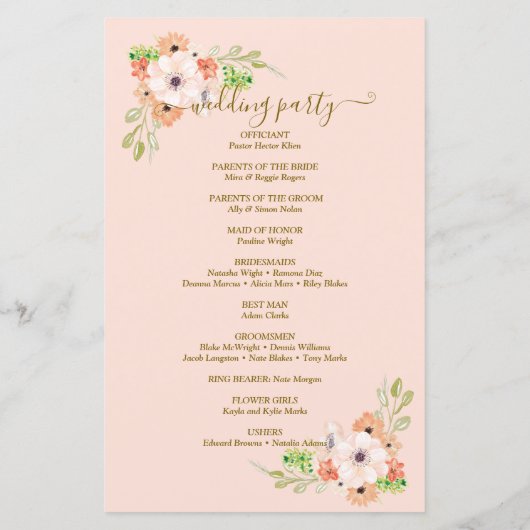 Het Botanische Weddenschap Programma van de Kute F (Achterkant)