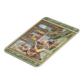 Het bouwen van de tempel van Solomon, illustratie Magneet (Linkerzijde)