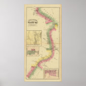 Het bovendeel van de Ohio-rivier en de vallei Poster (Voorkant)