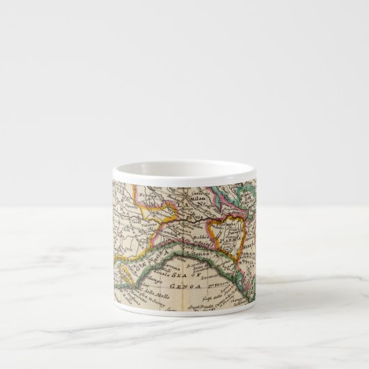 Het bovenste deel van Italië Espresso Kop (Voorkant)