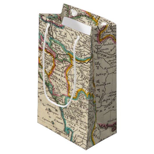 Het bovenste deel van Italië Klein Cadeauzakje (Voorkant Gekanteld)