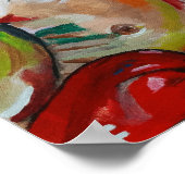 Het Boxer Schilderij van Alfred Fox Poster (Hoek)