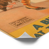 Het boze oog 'Een vogel & een fles' theater Poster (Hoek)