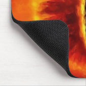 Het boze oog kijkt naar je muismat (Hoek)