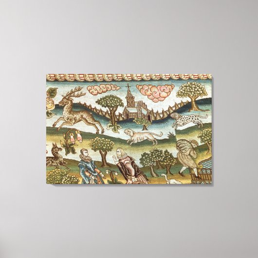 Het Bradford Table Carpet Canvas Afdruk (Voorkant)