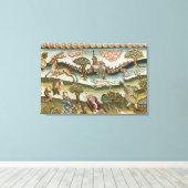 Het Bradford Table Carpet Canvas Afdruk (Insitu (Houten vloer))