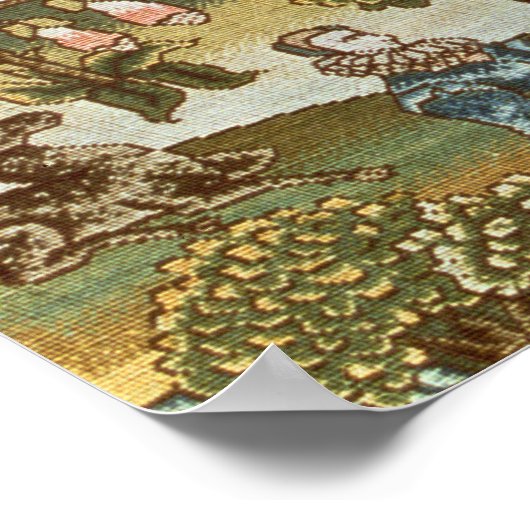 Het Bradford Table Carpet Poster (Hoek)
