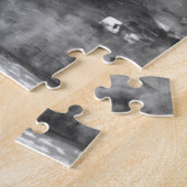 Het branden van ARIZONA door de VS na het Afbeeldi Legpuzzel (Zijkant)