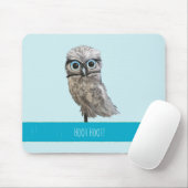 Het branden van boomkorschilderingen muismat (Met muis)