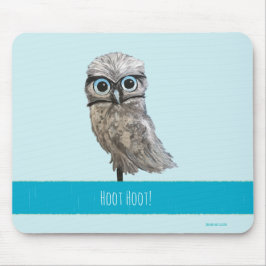 Het branden van boomkorschilderingen muismat