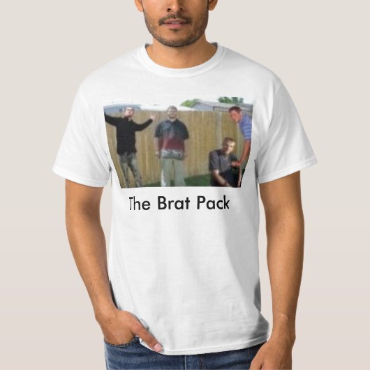 Het Brat Pack T-shirt (Voorkant)