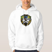 Het Braziliaanse Embleem van Jiu Jitsu Hoodie (Voorkant)