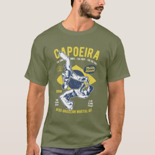 Het Braziliaanse martiumkunstshirt van Capoeira T-shirt