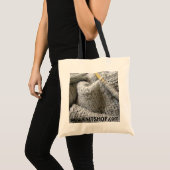 Het breien tote bag (Voorkant (product))