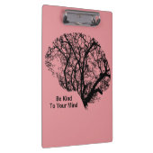 Het brein is aardig tegen je roze klembord. klembord (Rechts)