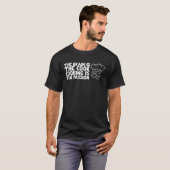 Het brein is de kookkunst, de passie t-shirt (Voorkant volledig)