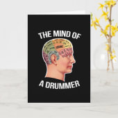 Het brein van een drummer Hersen diagram voor alle Kaart (Gele Bloem)