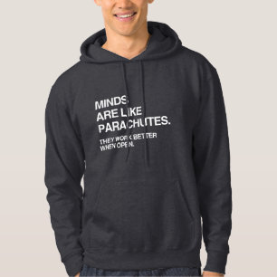 HET BREIN WERKT ALS EEN VALSCHERM HOODIE