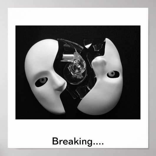 Het breken... poster (Voorkant)