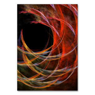 Het breken van de Abstracte Cirkel Tafelkaart Kaart