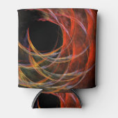 Het breken van de Abstracte Kunst van de Cirkel Blikjeskoeler (Voorkant)