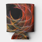 Het breken van de Abstracte Kunst van de Cirkel Blikjeskoeler (Achterkant)