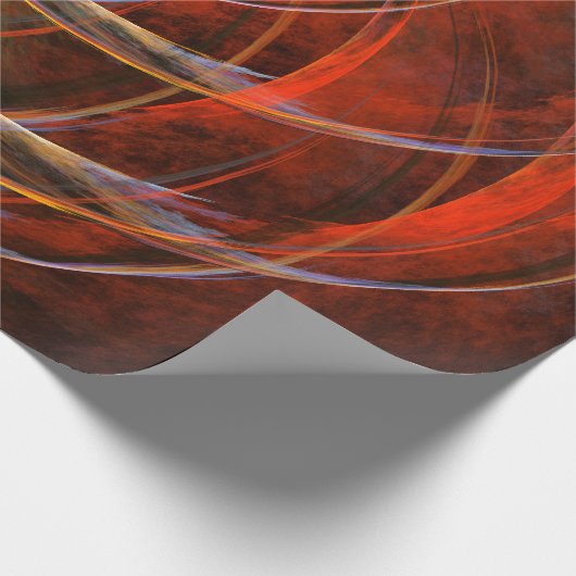 Het breken van de Abstracte Kunst van de Cirkel Cadeaupapier (Hoek)