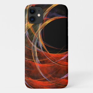 Het breken van de Abstracte Kunst van de Cirkel Case-Mate iPhone Case
