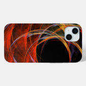 Het breken van de Abstracte Kunst van de Cirkel Case-Mate iPhone Case (Achterkant (horizontaal))
