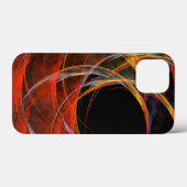Het breken van de Abstracte Kunst van de Cirkel Case-Mate iPhone Case (Achterkant (horizontaal))