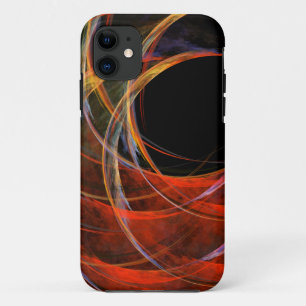 Het breken van de Abstracte Kunst van de Cirkel Case-Mate iPhone Case