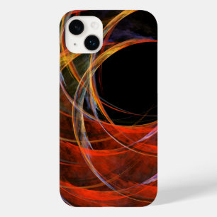 Het breken van de Abstracte Kunst van de Cirkel Case-Mate iPhone 14 Plus Hoesje