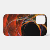 Het breken van de Abstracte Kunst van de Cirkel Case-Mate iPhone Case (Achterkant (horizontaal))
