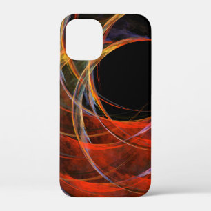 Het breken van de Abstracte Kunst van de Cirkel Case-Mate iPhone Case
