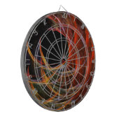 Het breken van de Abstracte Kunst van de Cirkel Dartbord (Voorkant Links)