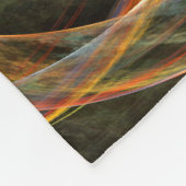 Het breken van de Abstracte Kunst van de Cirkel Fleece Deken (Hoek)