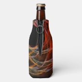 Het breken van de Abstracte Kunst van de Cirkel Flesjeskoeler (Fles Achterkant)