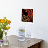 Het breken van de Abstracte Kunst van de Cirkel Folie Afdrukken (Laag (Keuken))