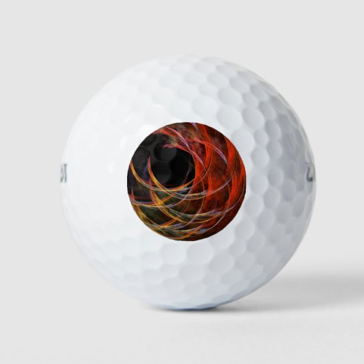 Het breken van de Abstracte Kunst van de Cirkel Golfballen (Voorkant)